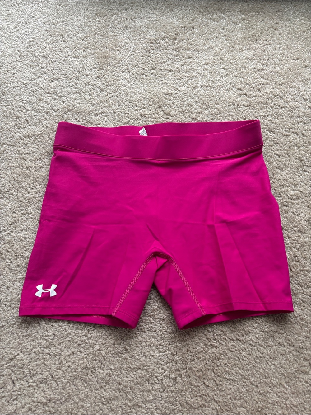 Under Armour Women’s Fuchsia Performance Bike Shorts
